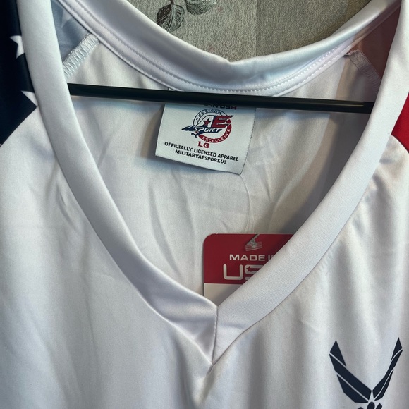 NWT Air Force America Jersey tee size large - Picture 2 of 4